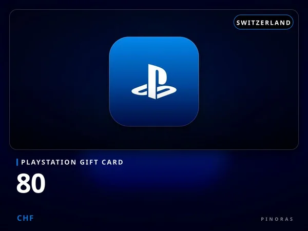 Playstation Gift Card Switzerland - 80 CHF