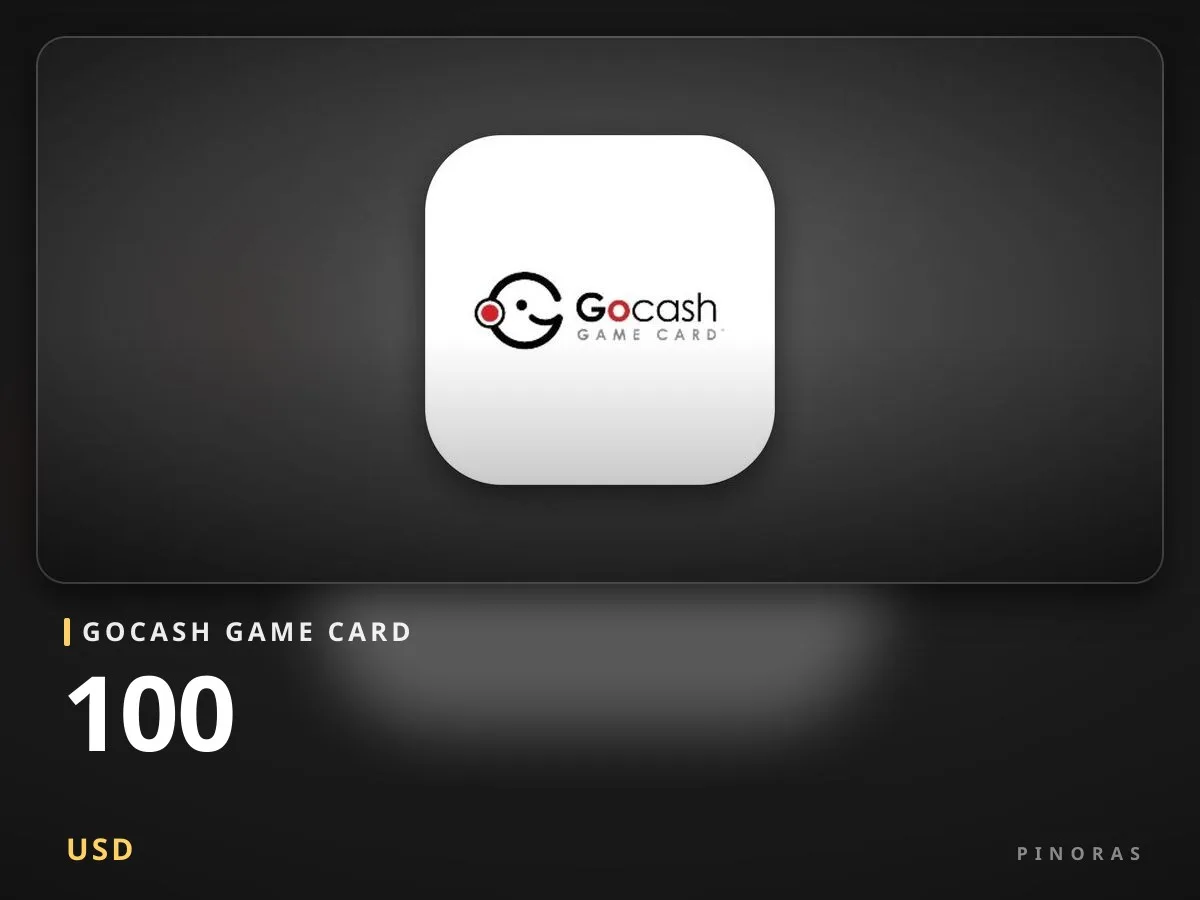 GoCash Game Card 100 USD — Pinoras