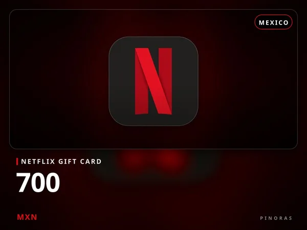 Netflix Gift Card Mexico - 700 MXN