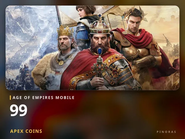Age of Empires Mobile 99 Apex Coins