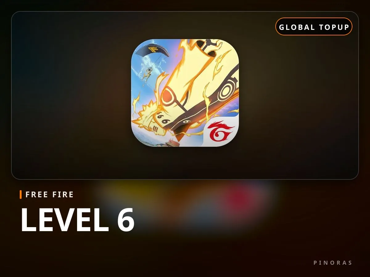Free Fire Global - Level Up Package - Level 6 - Pinoras