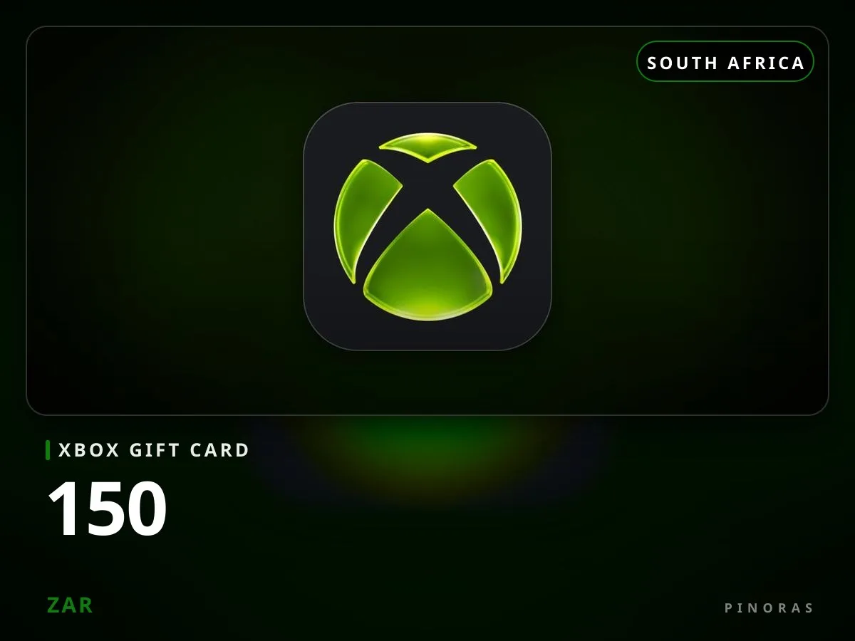 Xbox Gift Card ZA - 150 ZAR - Pinoras
