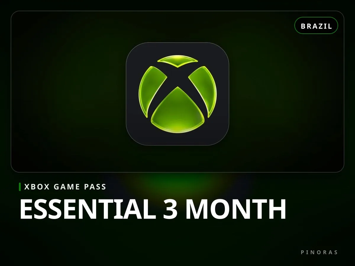 Xbox Game Pass Brazil - Essential 3 Month - Pinoras