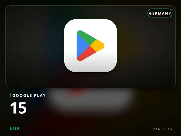 Google Play Germany - 15 EUR