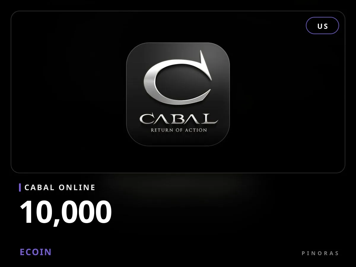 Cabal Online US - 10000 eCoin - Pinoras