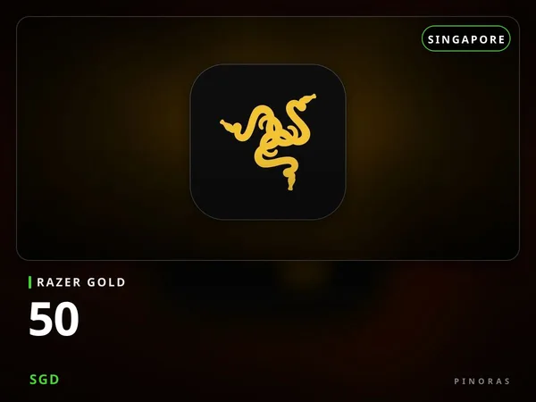 Razer Gold Singapore - 50 SGD