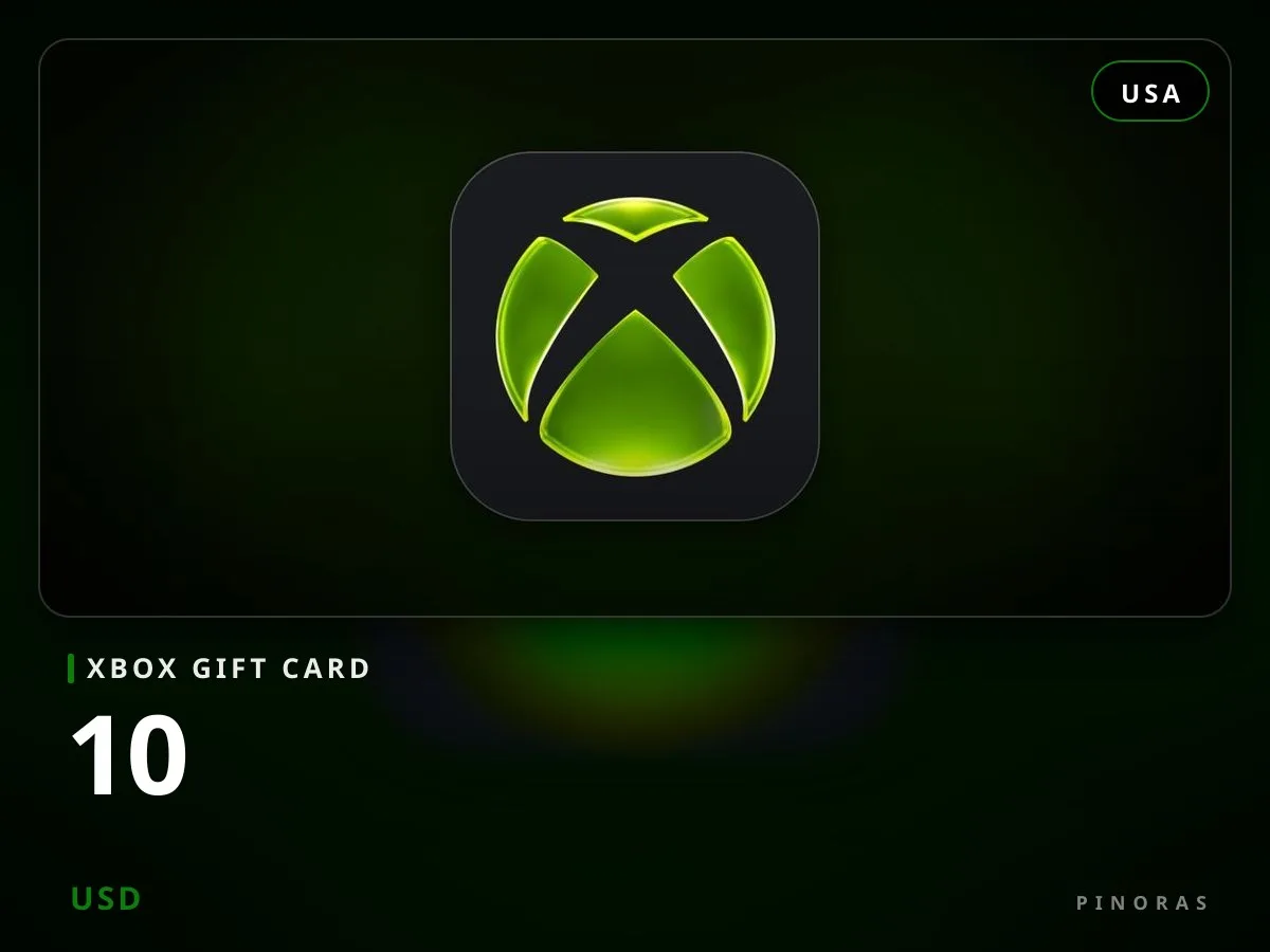 Xbox Gift Card 10 USD - Pinoras