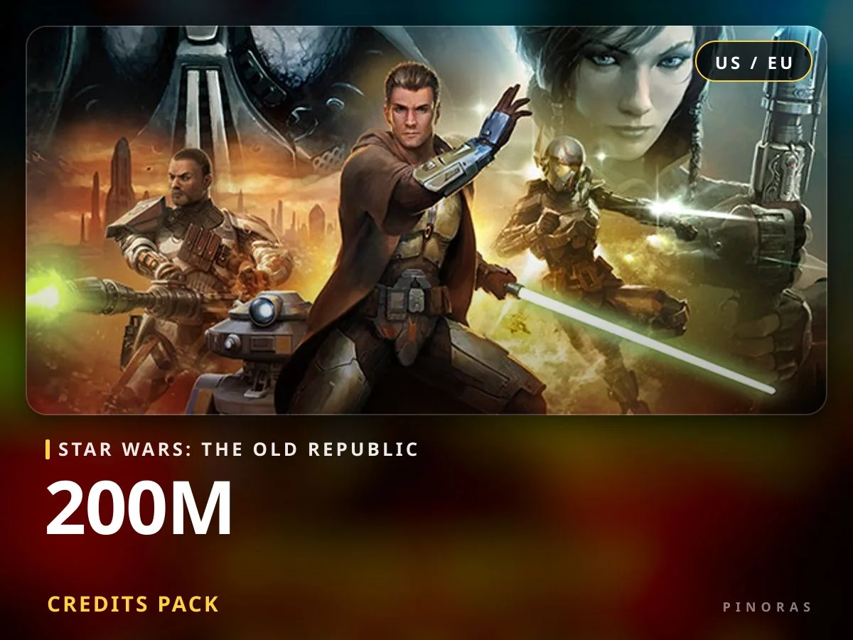 Star Wars: The Old Republic Credits 200M - US / EU - Pinoras
