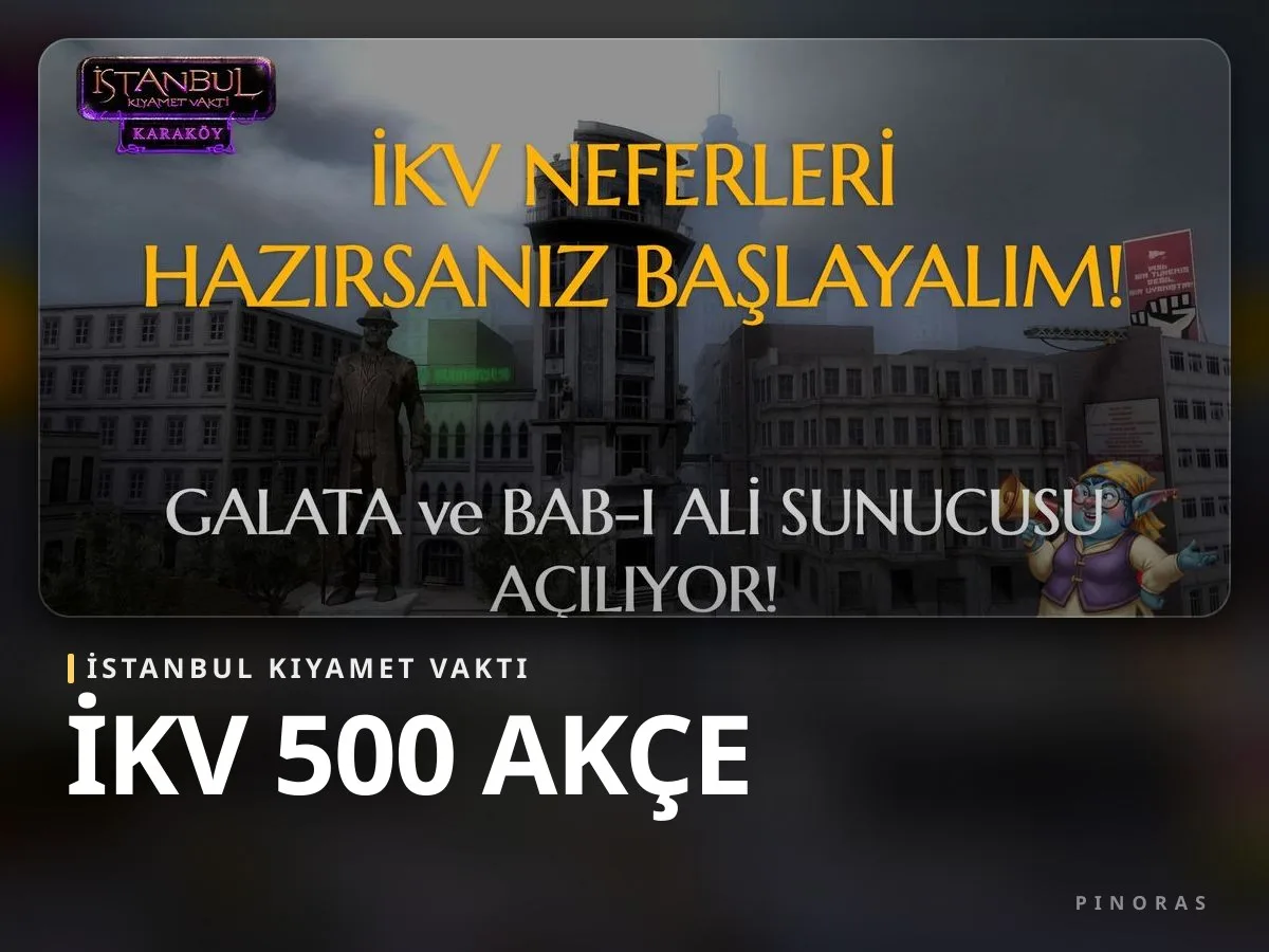 İKV 500 Akçe - Pinoras