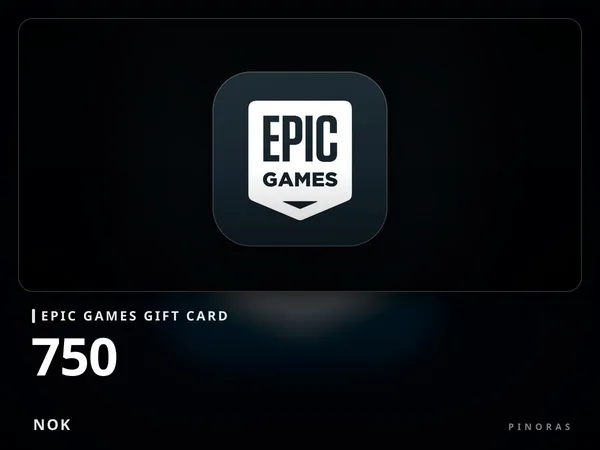 Epic Games Gift Card Norway - 750 NOK