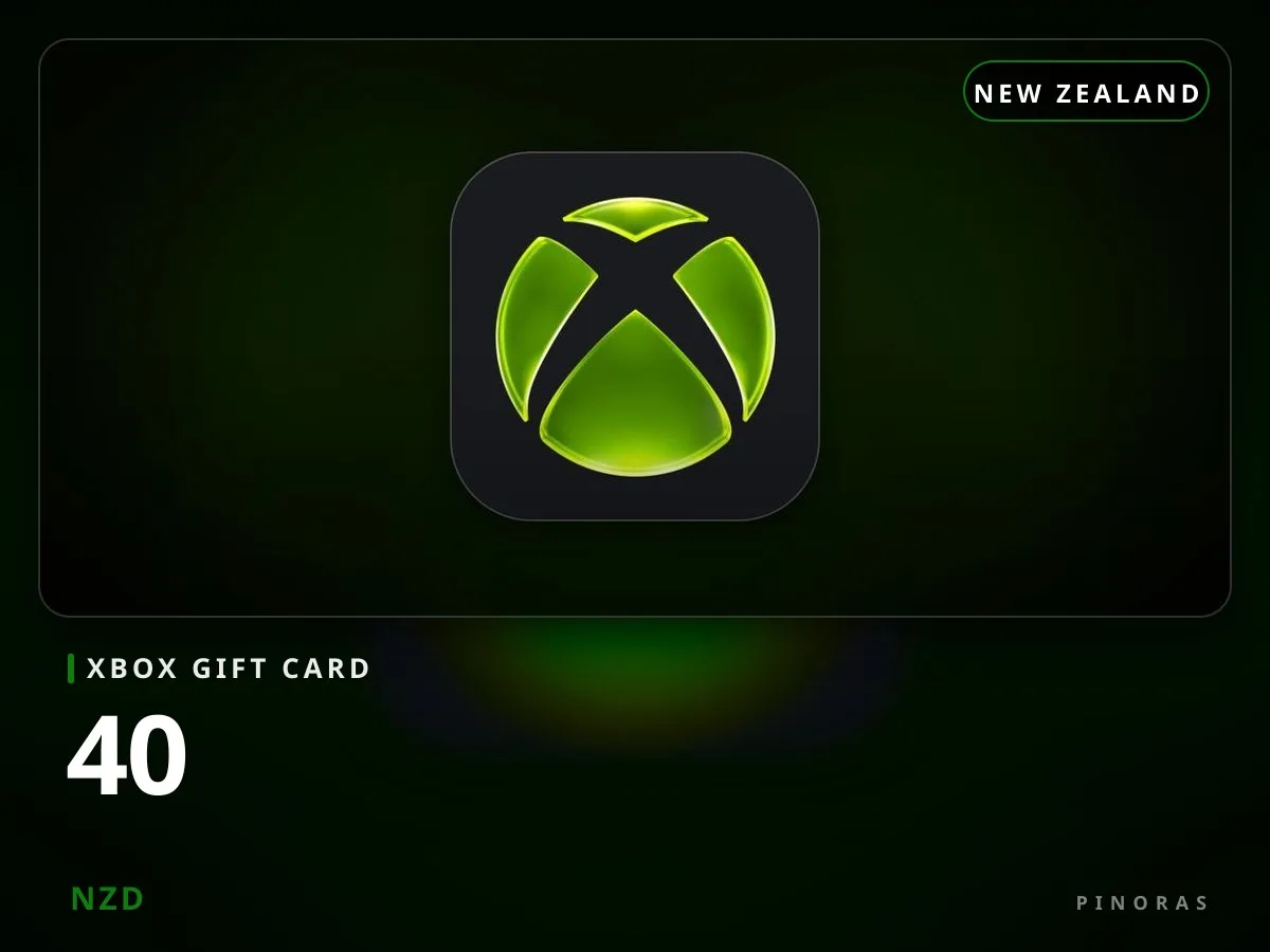 Xbox Gift Card NZ - 40 NZD - Pinoras