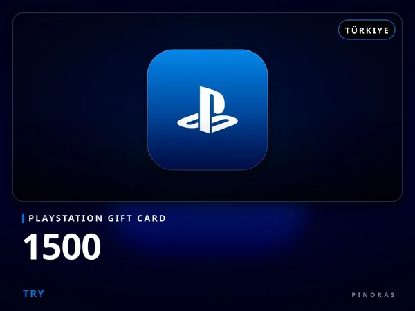 Playstation Gift Card Turkey - 1500 TRY