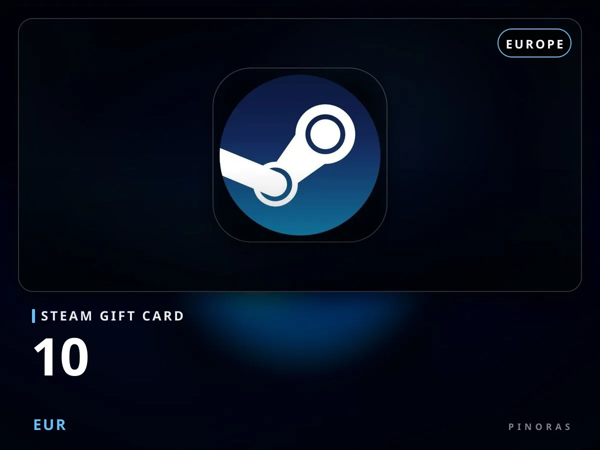 Steam Gift Card 10 EUR - Pinoras