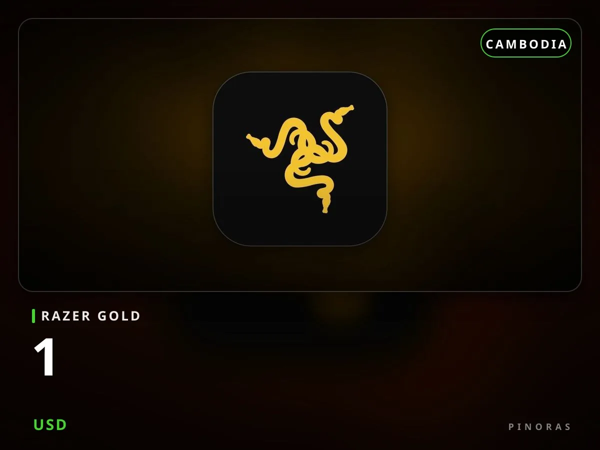 Razer Gold Cambodia - 1 USD — Pinoras