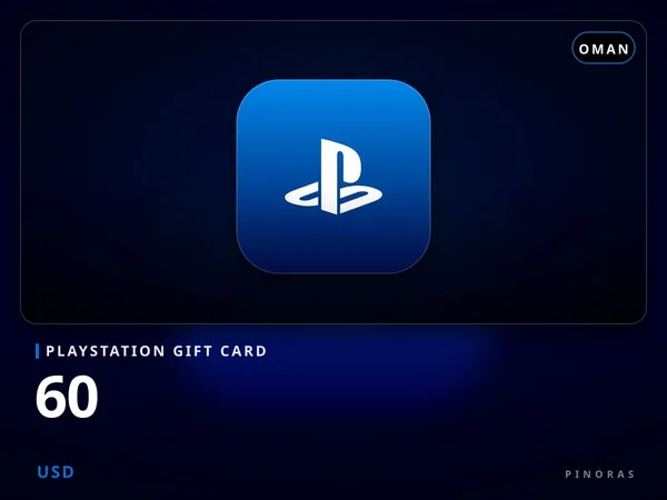 Playstation Gift Card Oman - 60 USD