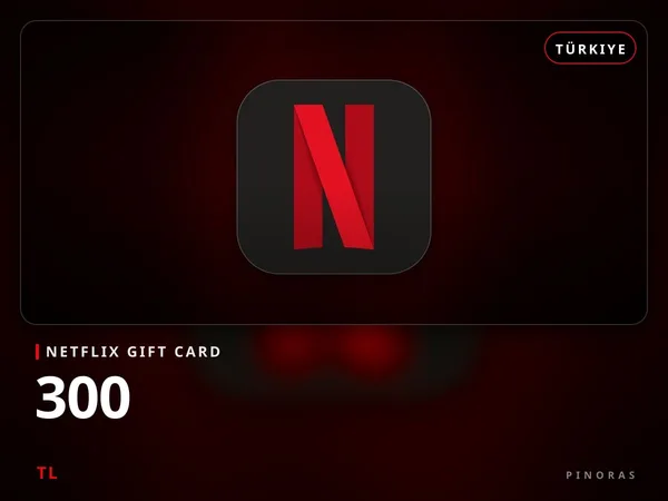 Netflix Gift Card 300 TL