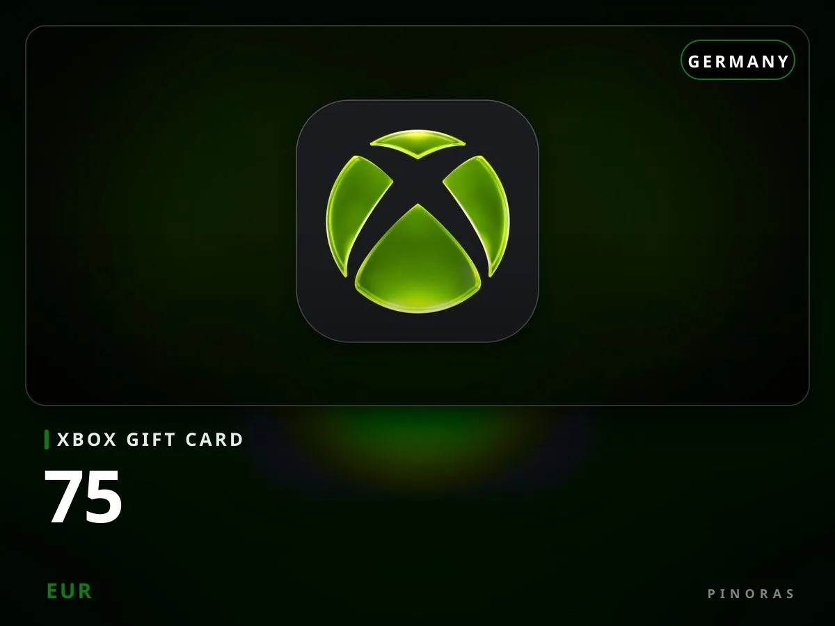 Xbox Gift Card Germany - 75 EUR - Pinoras