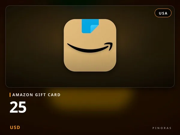 Amazon Gift Card USA - 25 USD