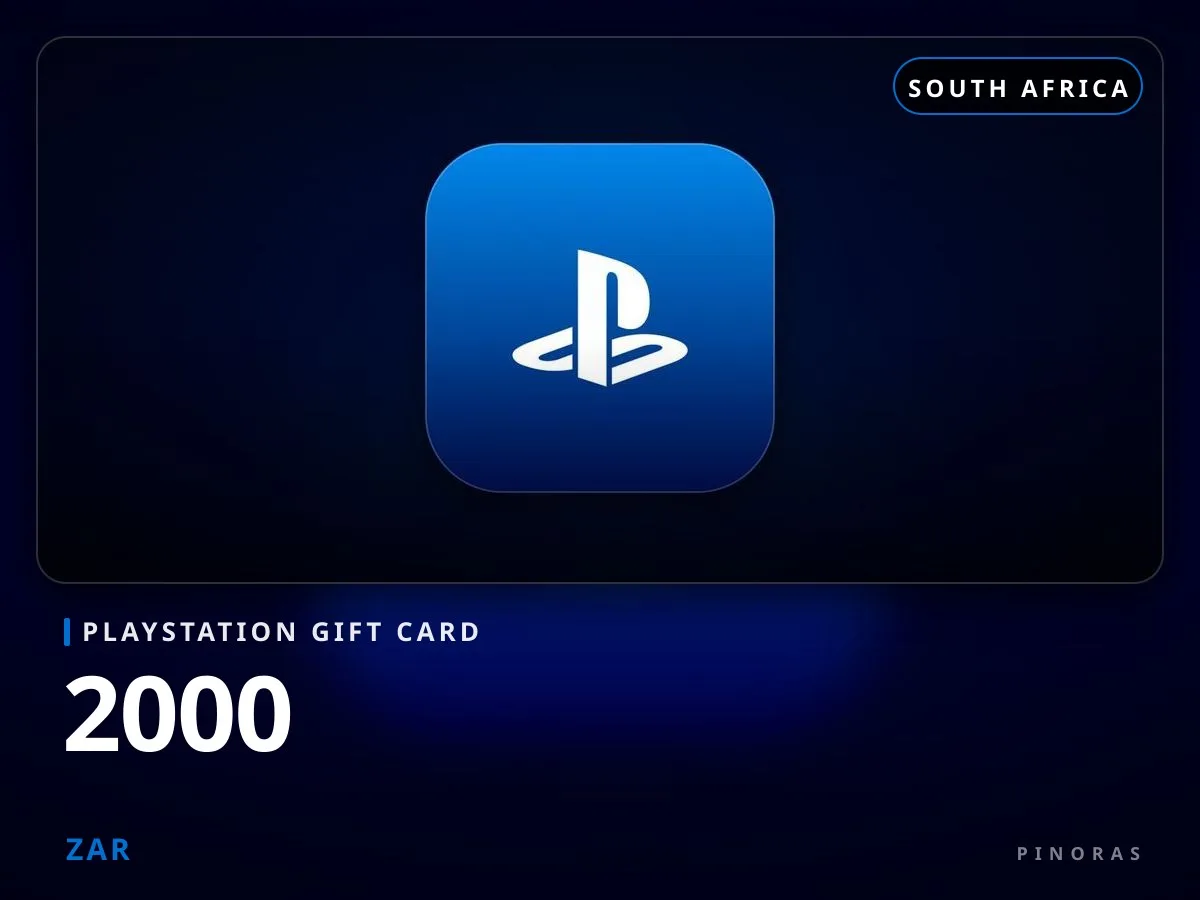 Playstation Gift Card ZA - 2000 ZAR - Pinoras