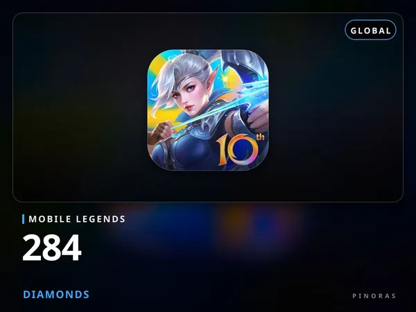 Mobile Legends Global - 284 Diamonds