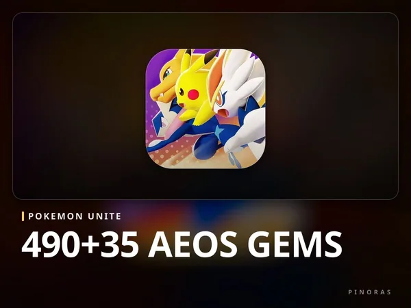 Pokemon Unite - 490+35 Aeos Gems