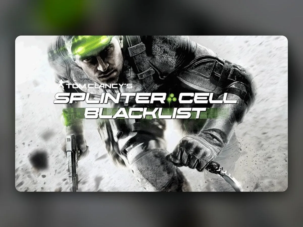Tom Clancy's Splinter Cell Blacklist Ubisoft Connect CD Key — Pinoras
