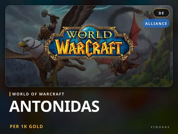 World of Warcraft Gold - Antonidas [DE] - Alliance EU