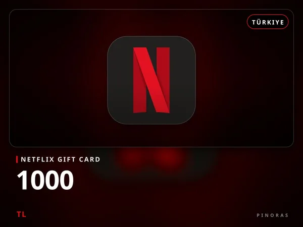 Netflix Gift Card 1000 TL