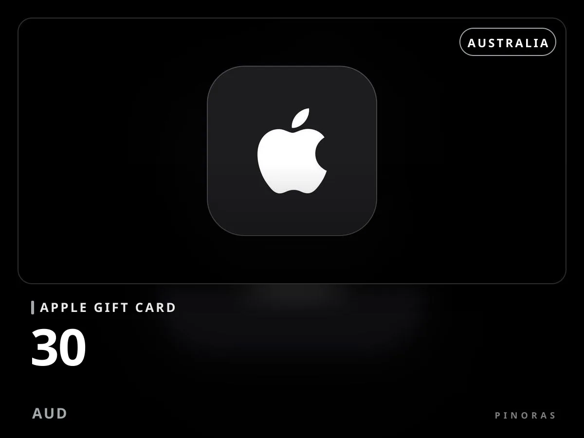 Apple Gift Card Australia - 30 AUD - Pinoras