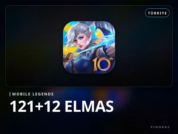 Mobile Legends Turkey - 121+12 Diamonds