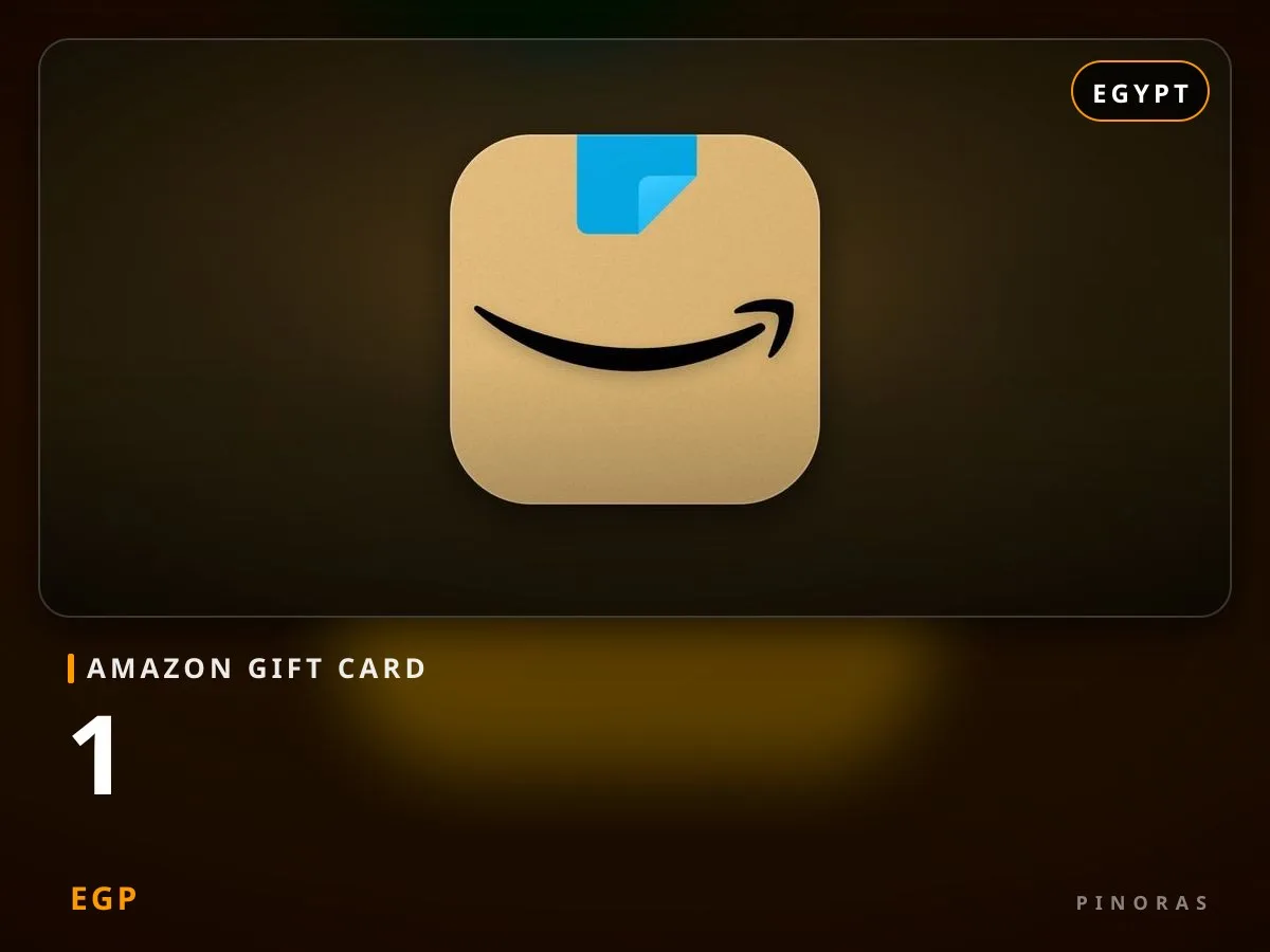 Amazon Gift Card Egypt - 1 EGP - Pinoras