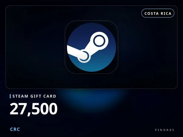 Steam Gift Card 27500 CRC