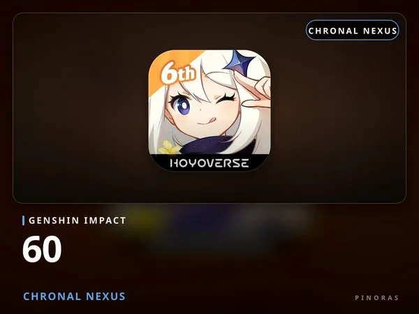 Genshin Impact - 60 Chronal Nexus
