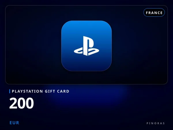 Playstation Gift Card France - 200 EUR