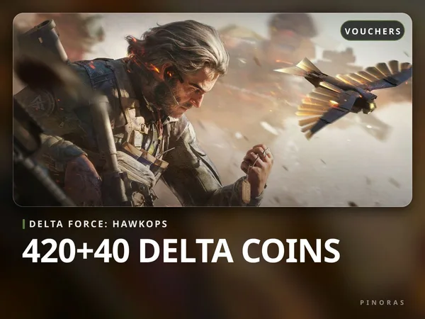 Delta Force: HawkOps Voucher - 420+40 Delta Coins