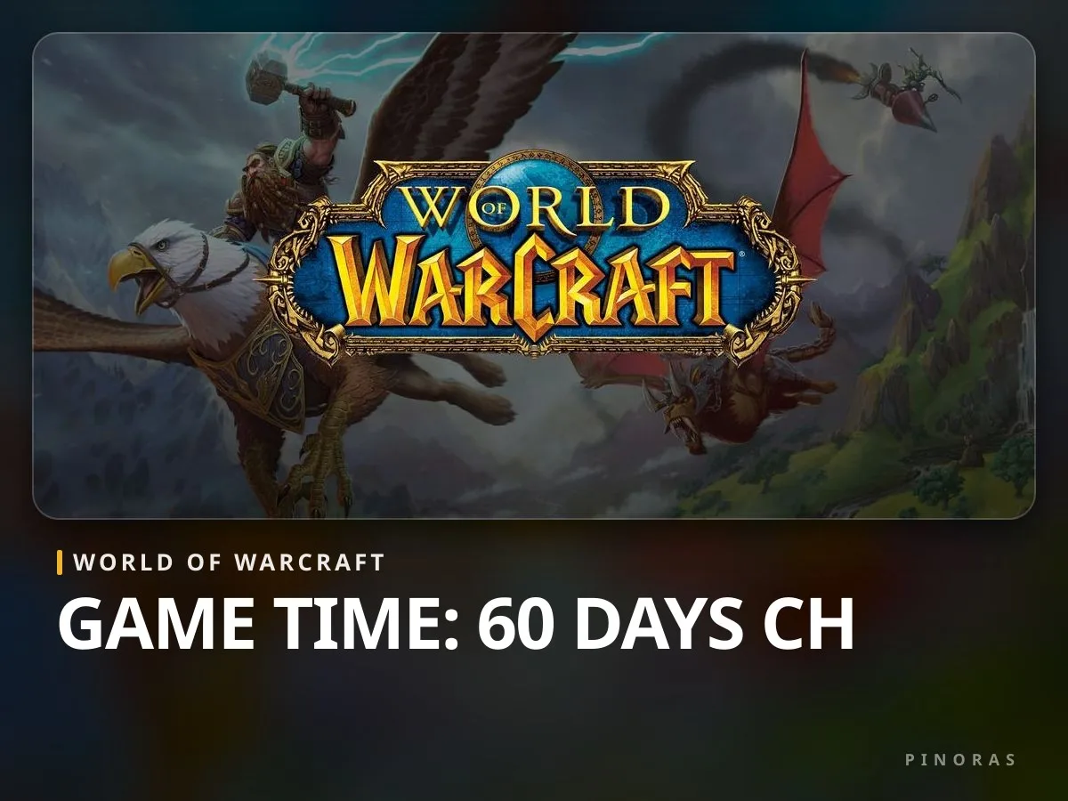 World of Warcraft Game Time: 60 Days CH - Pinoras
