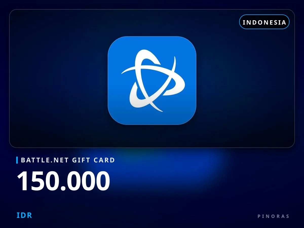 Battle.net Gift Card Indonesia - 150.000 IDR - Pinoras