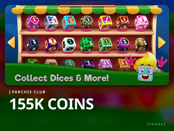 Parchis Club 155K Coins