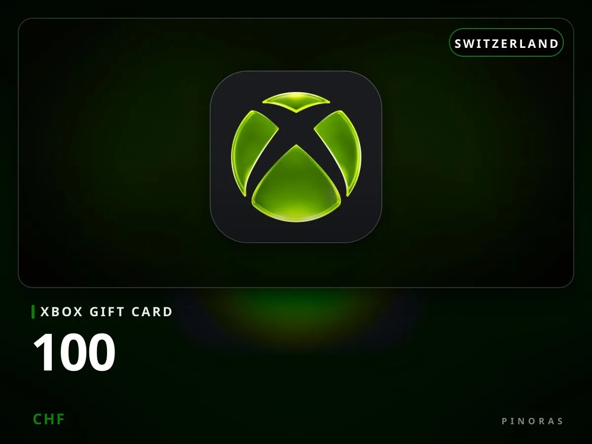 Xbox Gift Card Switzerland - 100 CHF - Pinoras