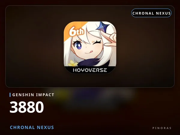 Genshin Impact - 3880 Chronal Nexus