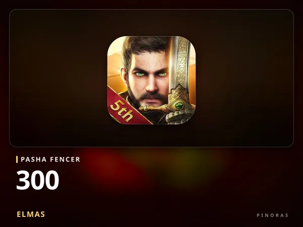 Pasha Fencer 300 Elmas