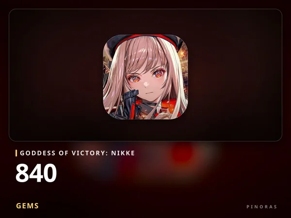 Goddess of Victory: Nikke 840 Gems
