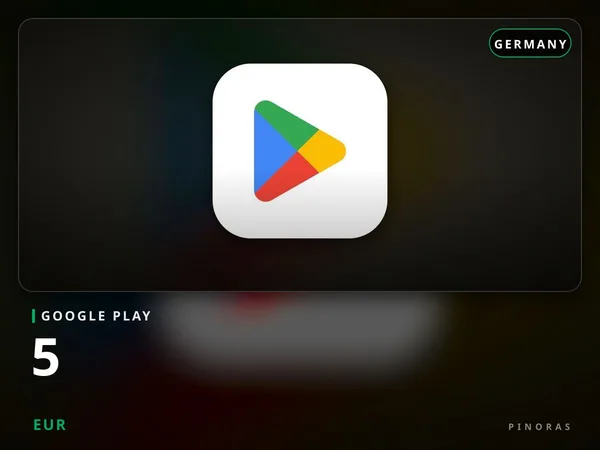 Google Play Germany - 5 EUR