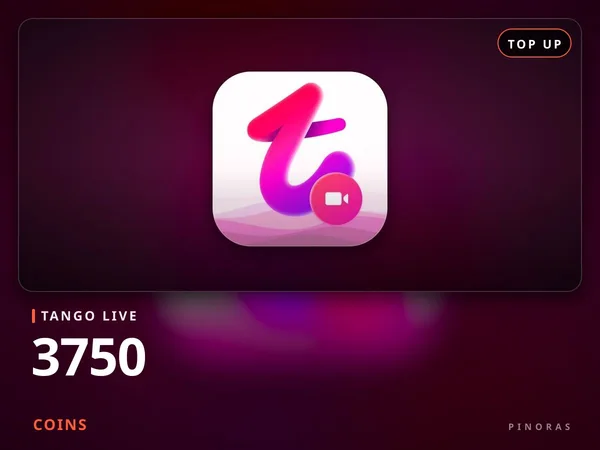 Tango Live Top Up - 3750 Coins