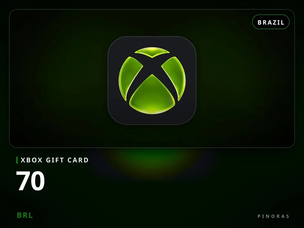 Xbox Gift Card Brazil - 70 BRL - Pinoras