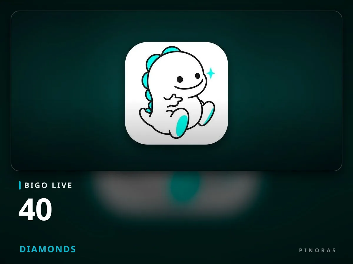 Bigo Live - 40 Diamonds - Pinoras