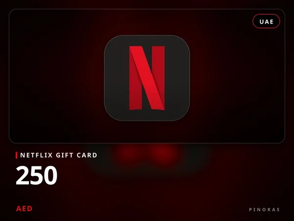 Netflix Gift Card UAE - 250 AED