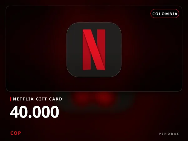Netflix Gift Card Colombia - 40.000 COP