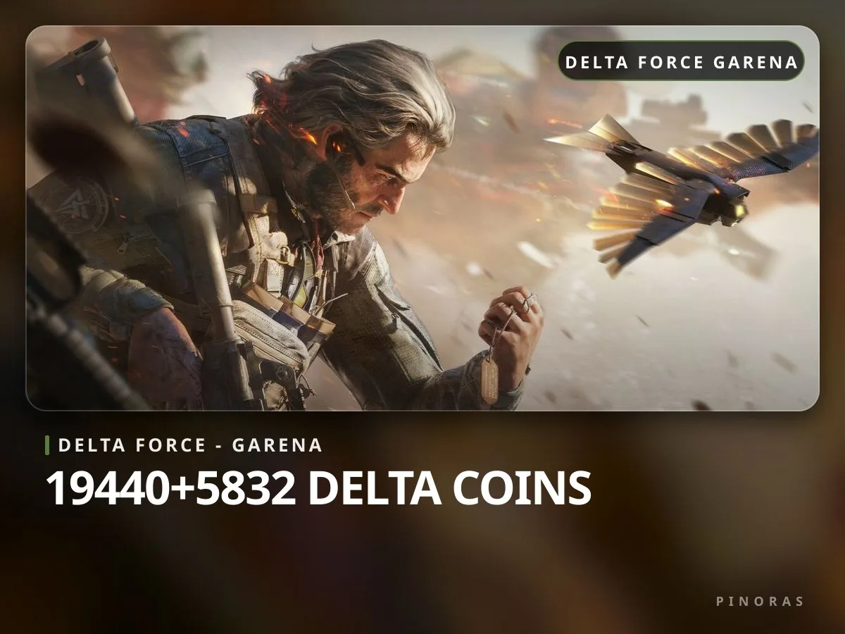 Delta Force Garena - 19440+5832 Delta Coins - Pinoras