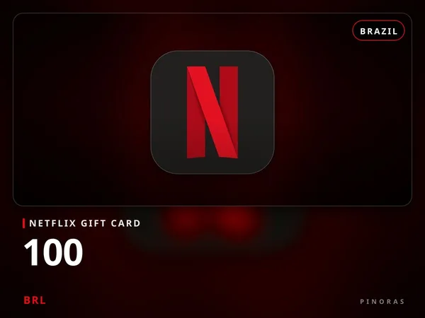 Netflix Gift Card Brazil - 100 BRL